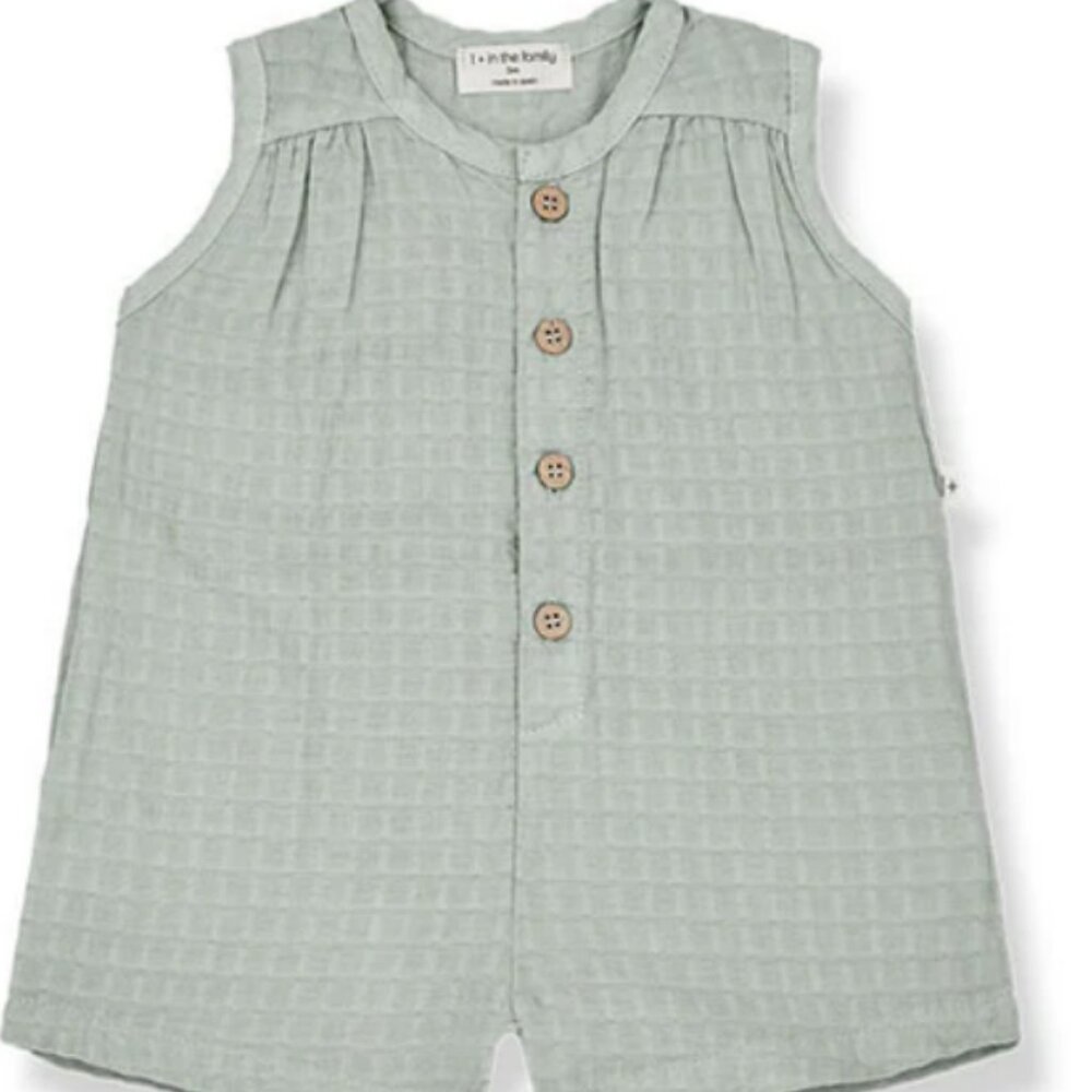 1+ in the Family Jade Larissa Short Overall size 12M